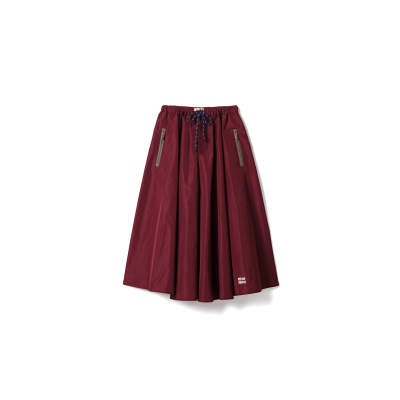 MIU MIU TECHNICAL FABRIC SKIRT MG2250